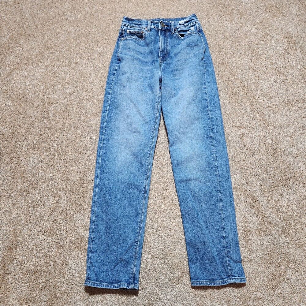 American Eagle Jeans Women 00 Distressed Highest Rise '90s Boyfriend